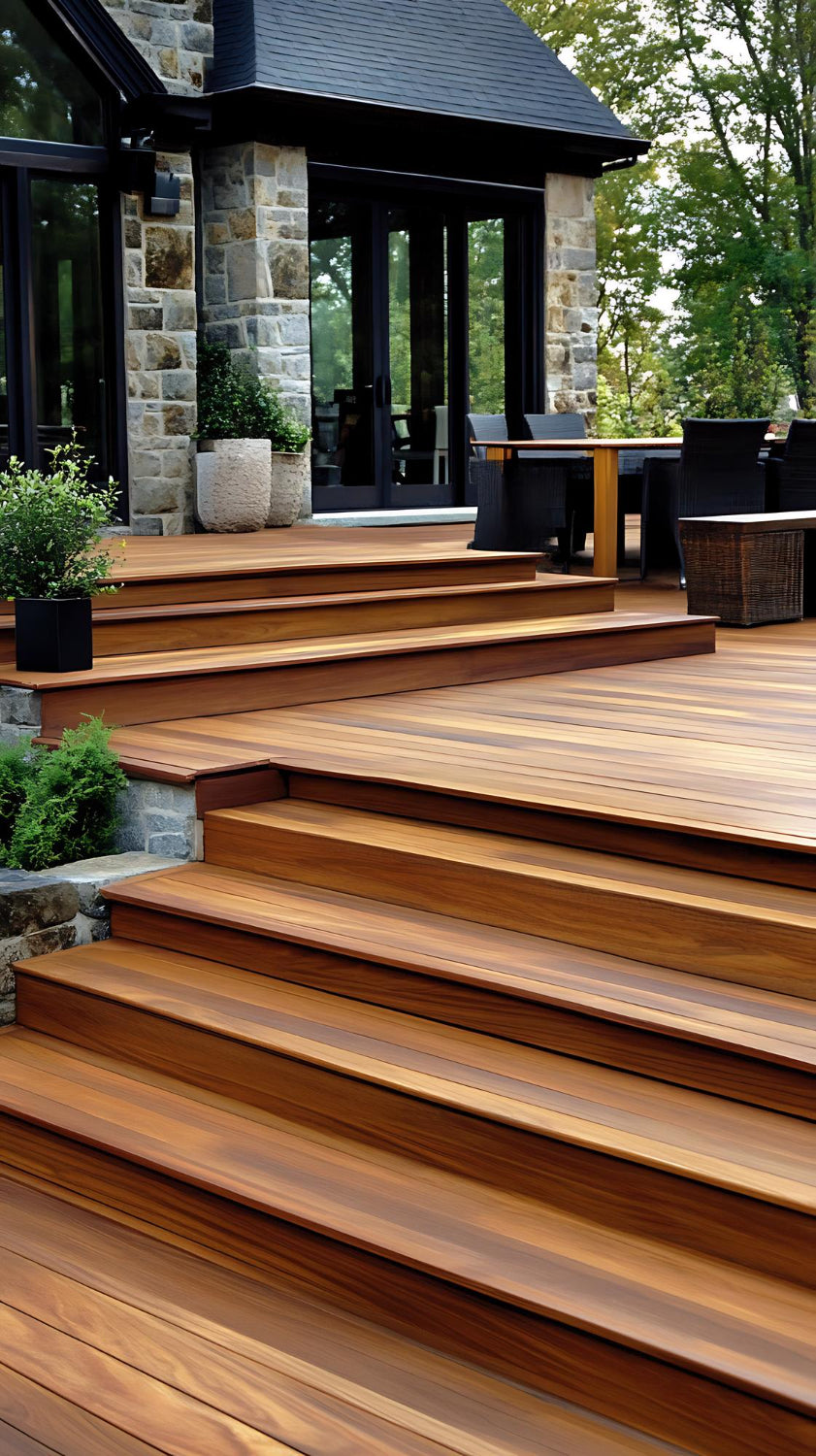 Deck oil, stain and sealer in one