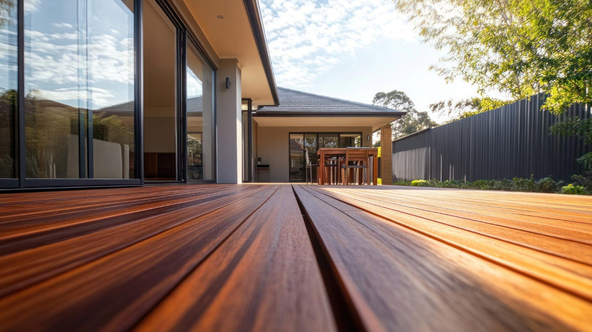 Exterior wood oils and deck finishes